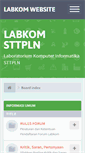 Mobile Screenshot of labkom-sttpln.org