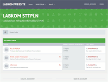 Tablet Screenshot of labkom-sttpln.org